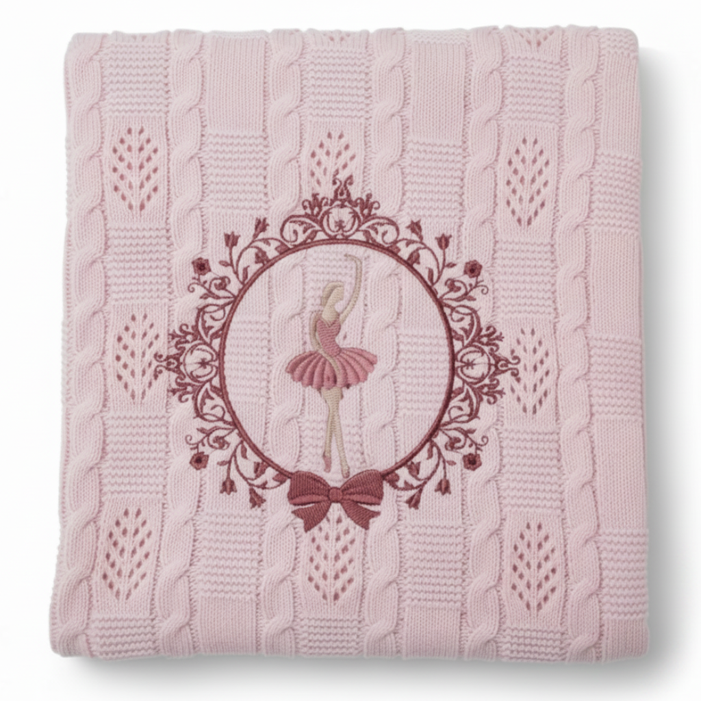 Copertina Ballerina Rosa sfondo bianco