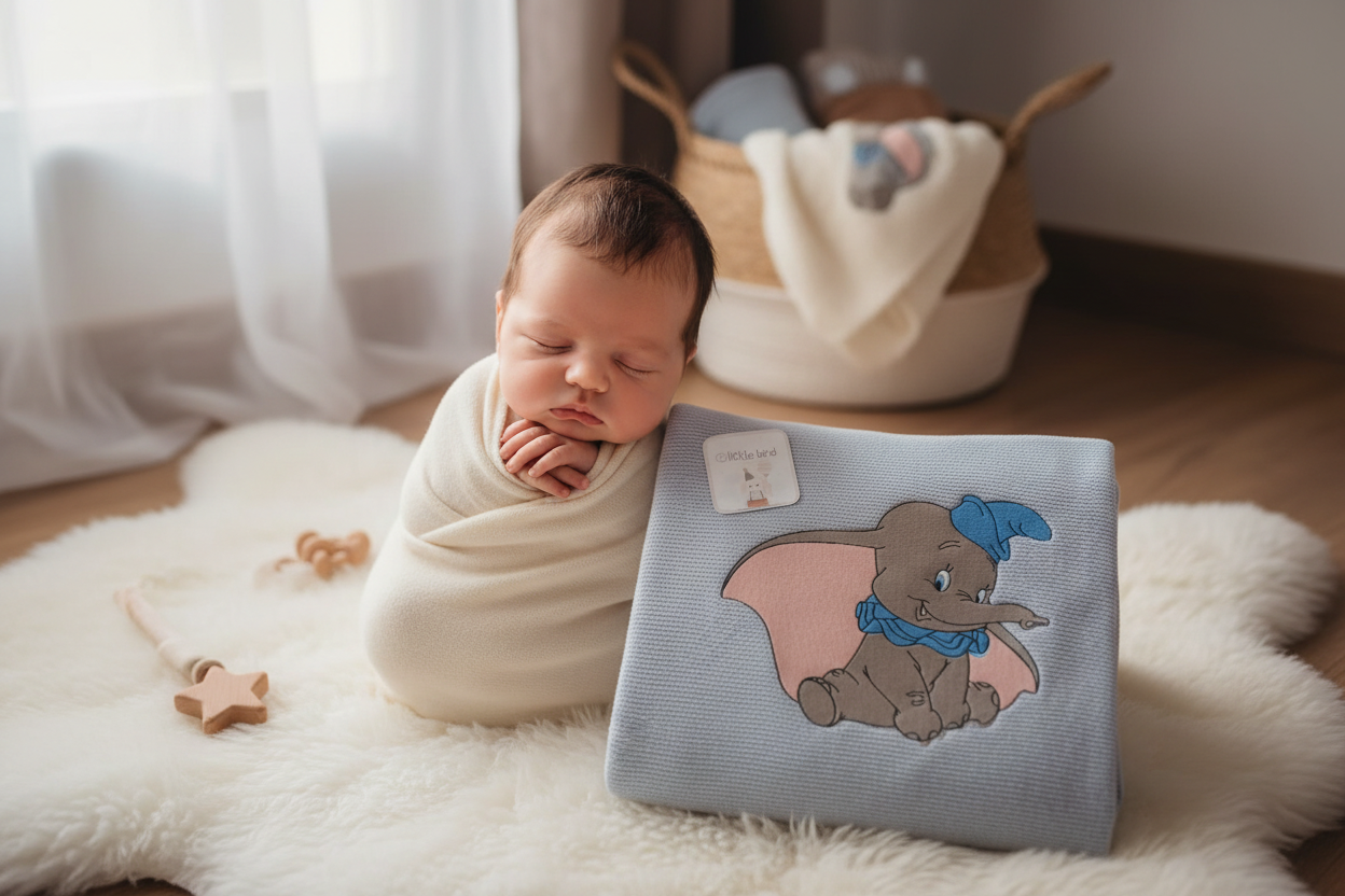 Copertina Dumbo lifestyle neonato