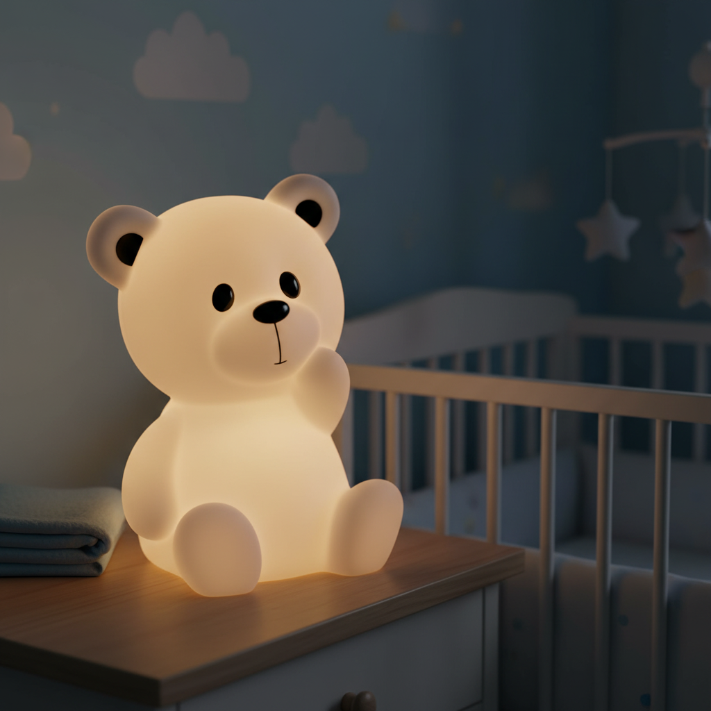 Dettaglio luce notturna orsetto