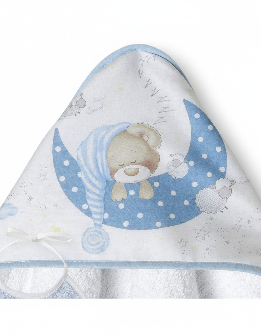 Dettaglio orsetto sulla luna