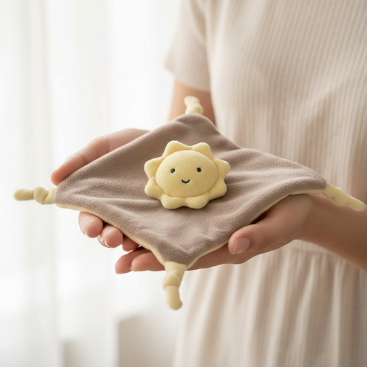 Doudou nuvoletta nelle mani della mamma