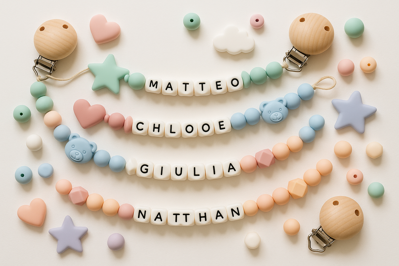 ecco i nomi matteo chloe giulia nathan