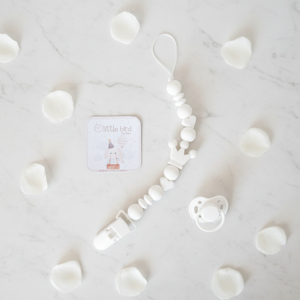 Portaciuccio Corona Bianco - flat lay