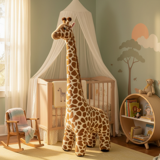 Giraffa Maxi nell'angolo della cameretta