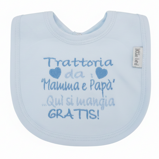 Bavetta Trattoria da Mamma e Papà sfondo bianco professionale