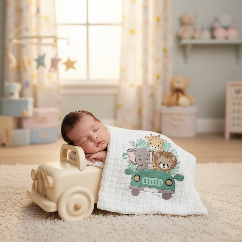Copertina Safari lifestyle neonato