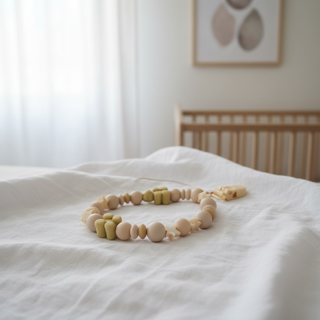Portaciuccio Bear Beige - lifestyle nursery