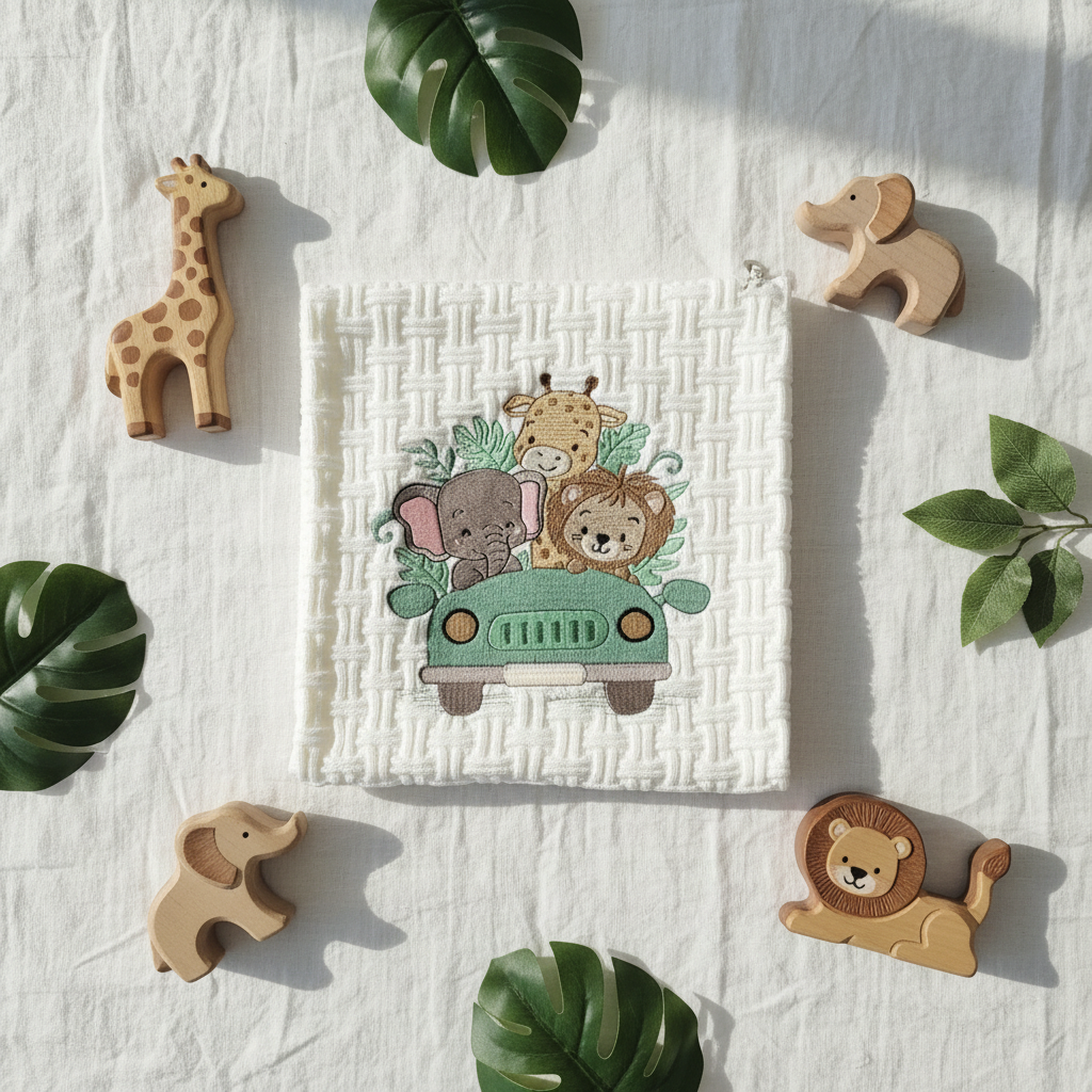 Copertina Safari lifestyle flat lay