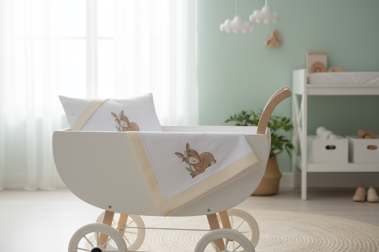 Lenzuolino Carrozzina Bambi lifestyle nursery