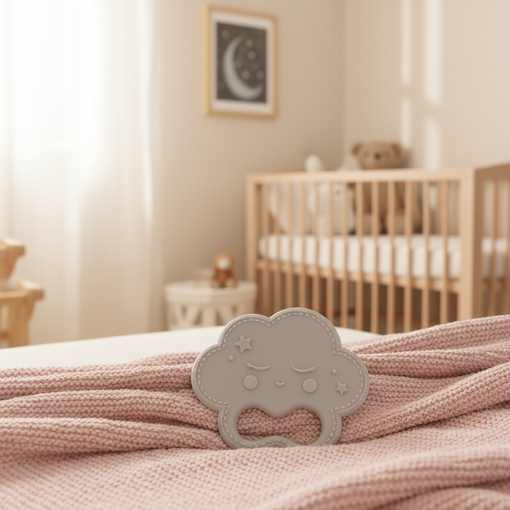 Lifestyle massaggiagengive nuvoletta grigia in nursery