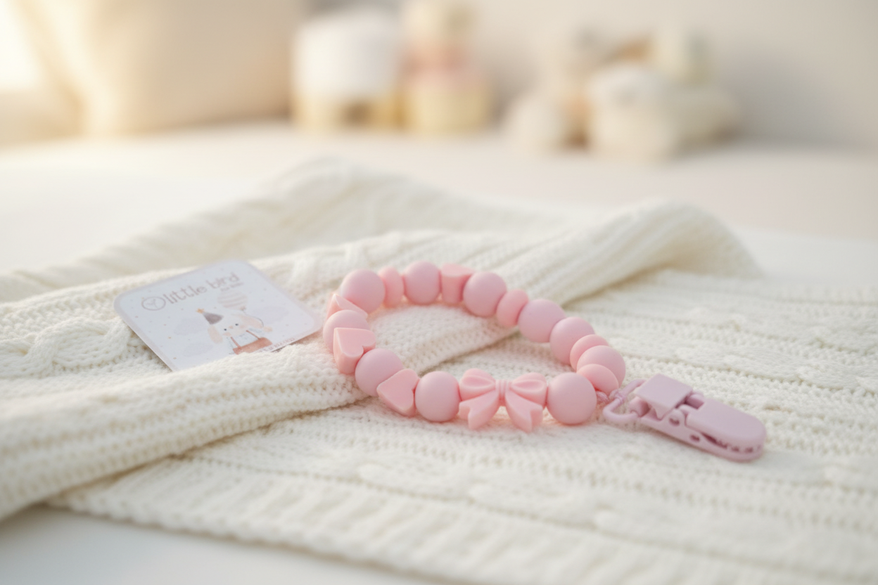 Portaciuccio Fiocchetto Rosa - su copertina