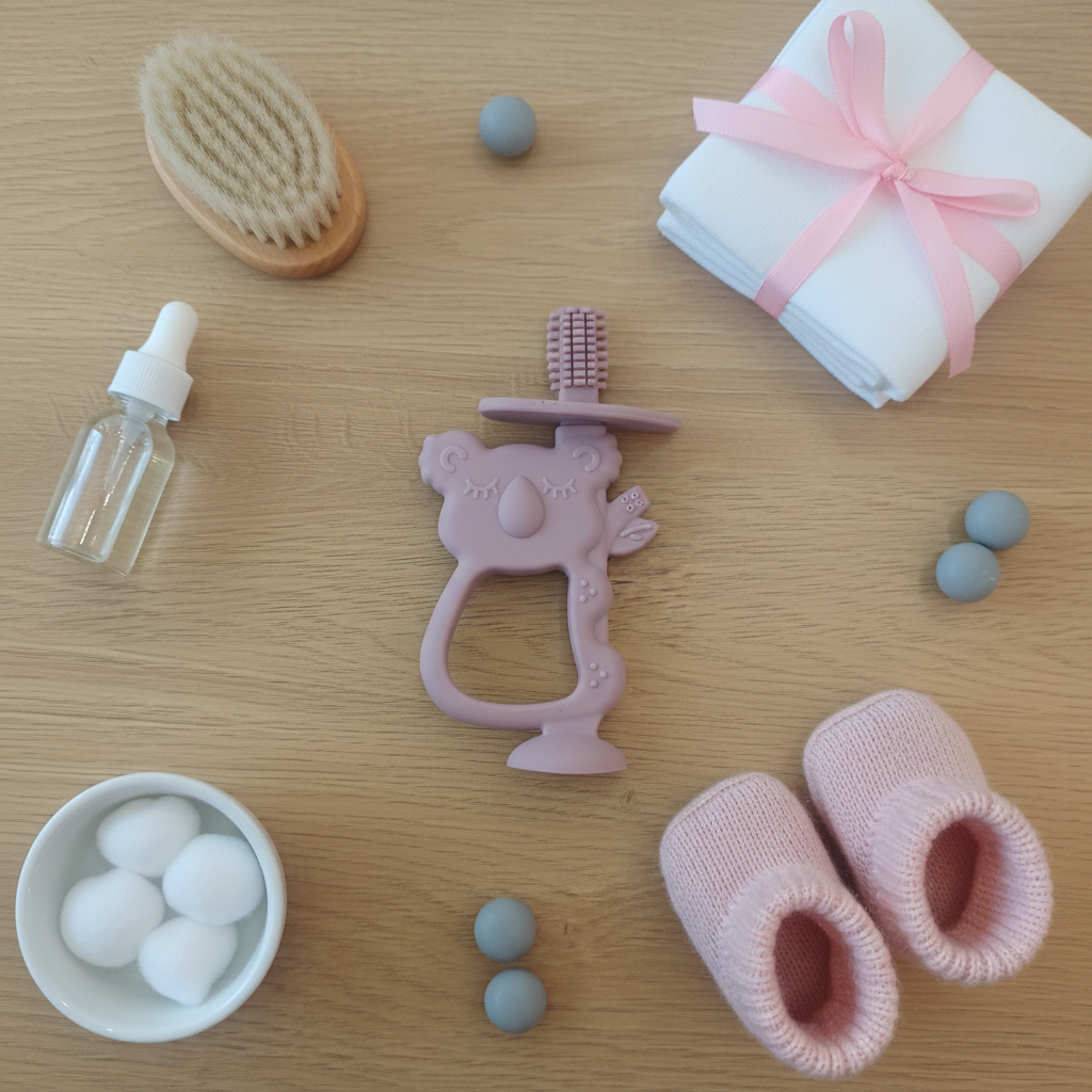 Flatlay spazzolino