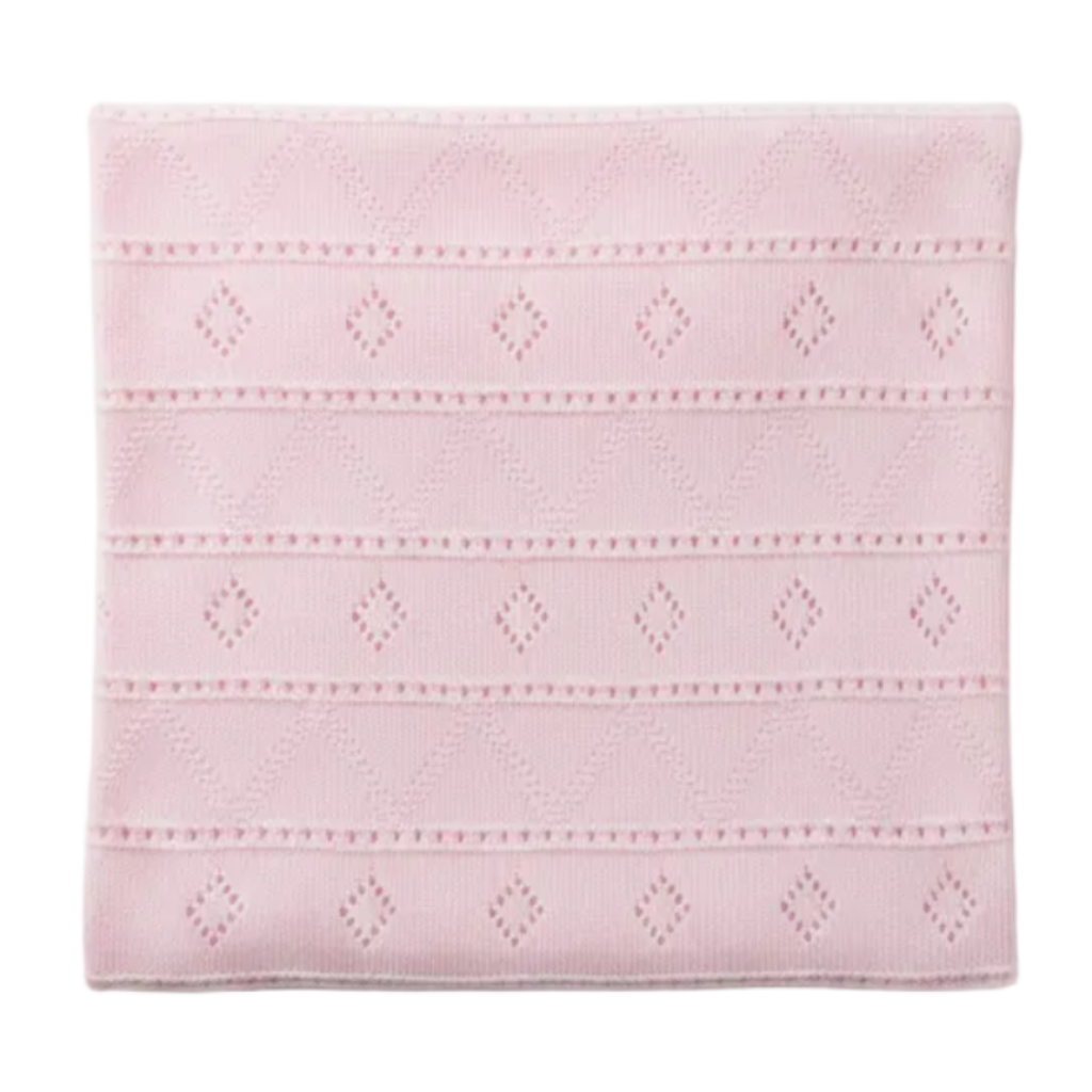 Copertina triangoli traforati rosa sfondo bianco professionale - Little Bird