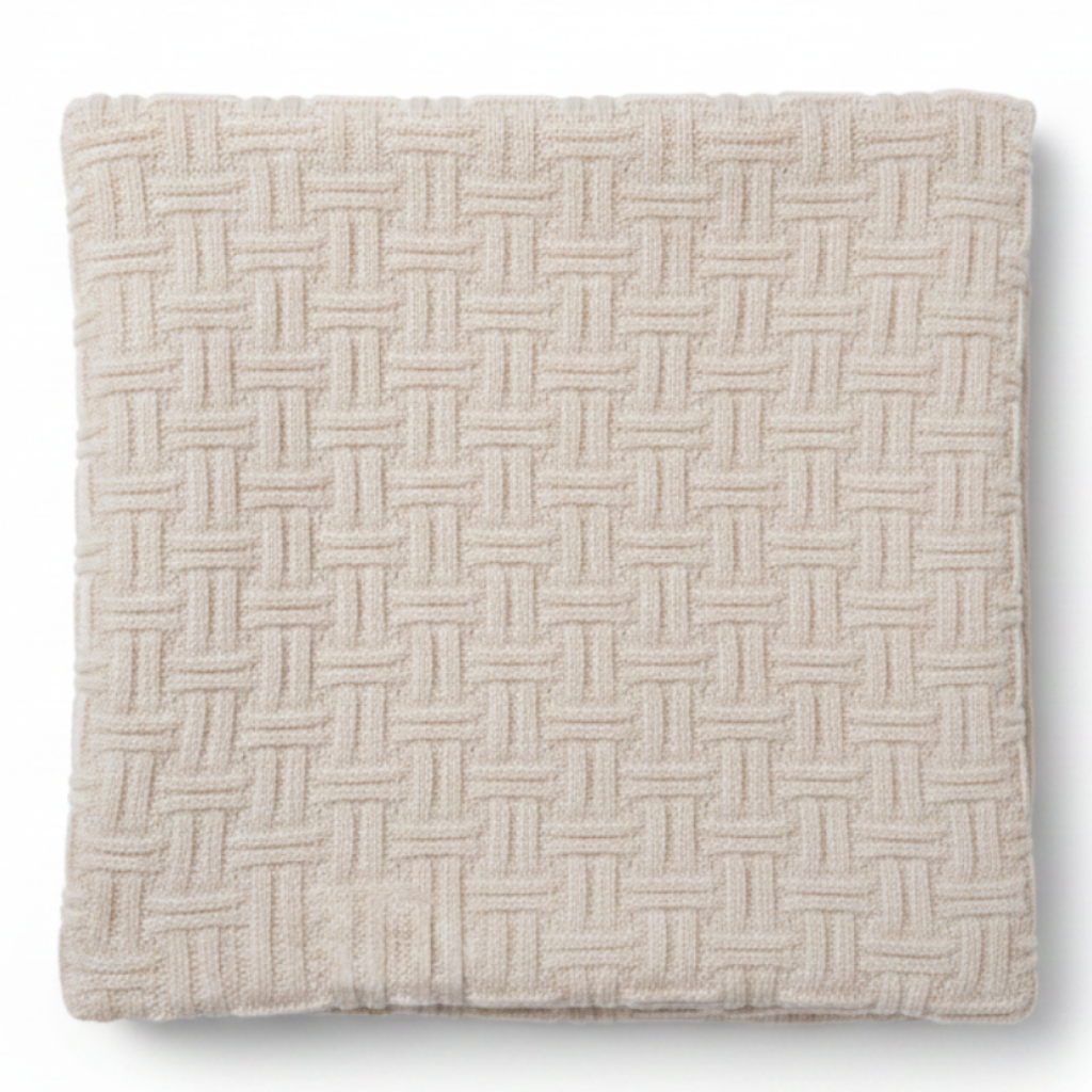 Copertina Griglia Beige sfondo bianco