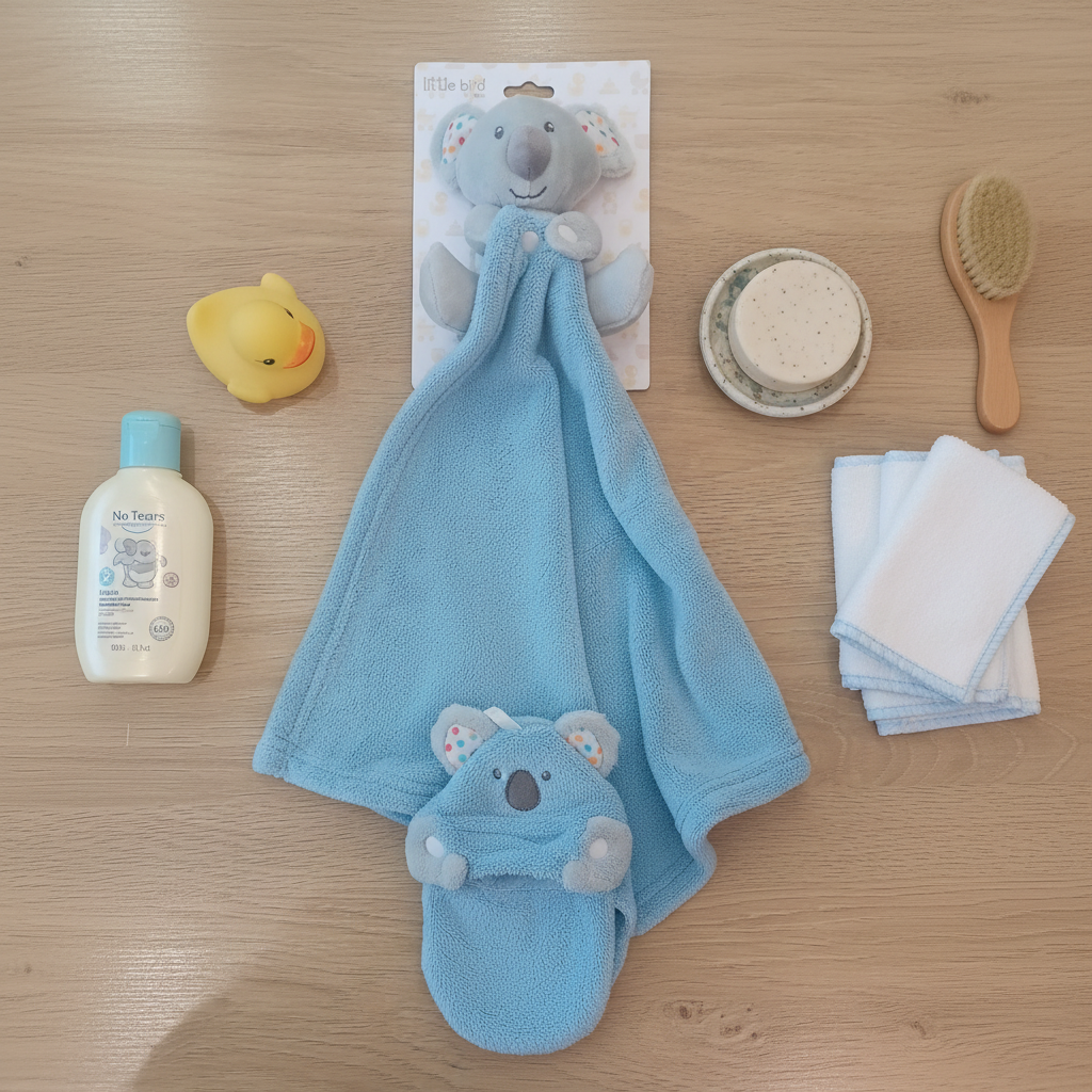 Flatlay asciugamano