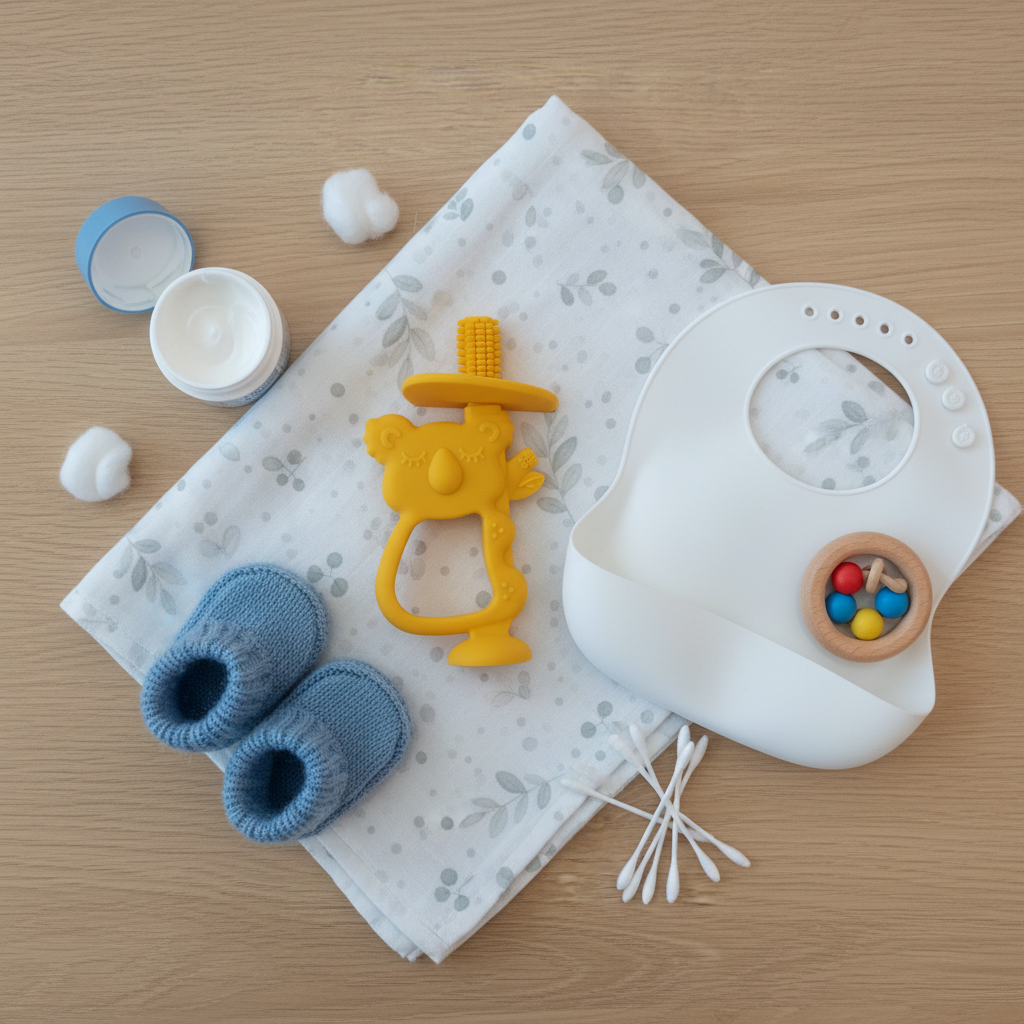 Flatlay spazzolino