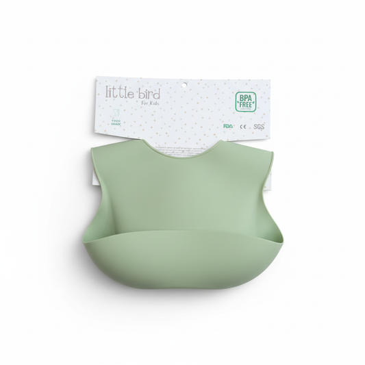 Bavetta verde con packaging Little Bird