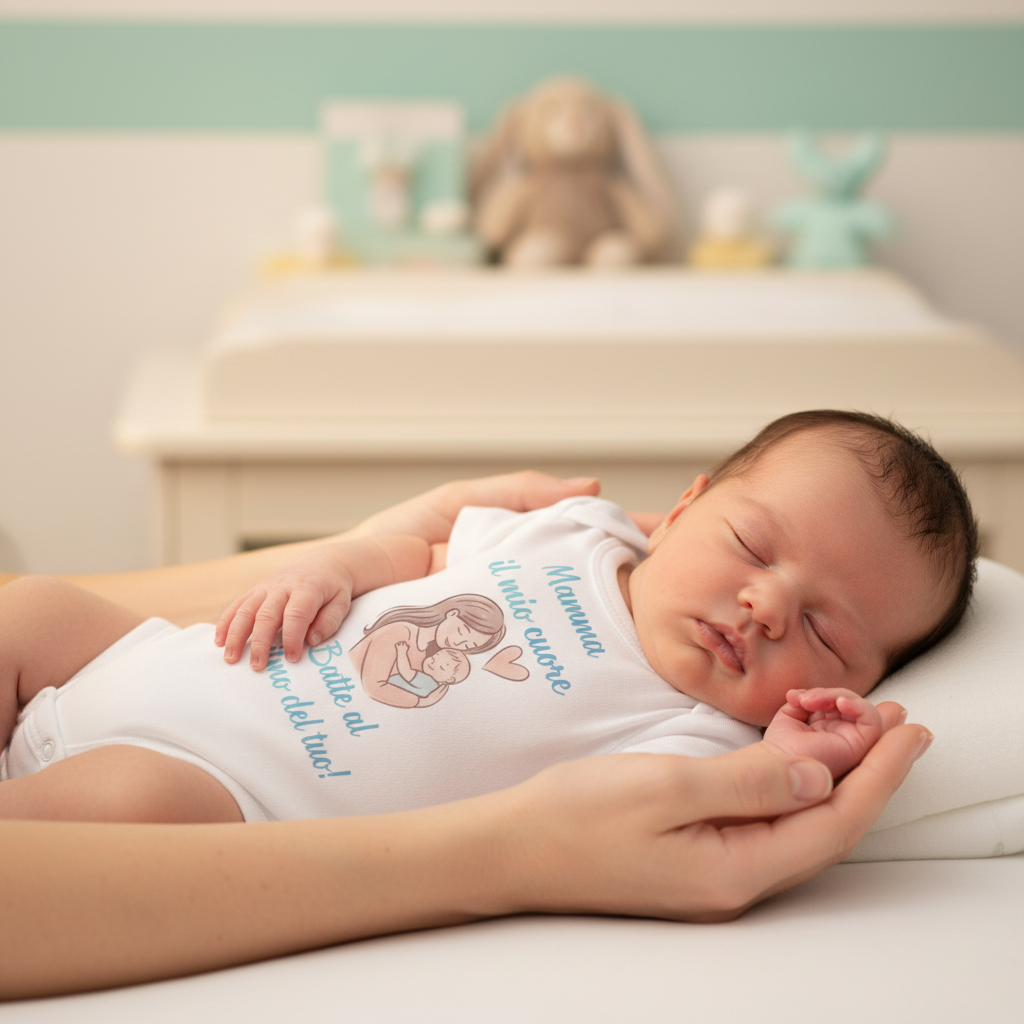 Lifestyle - mani mamma con neonato