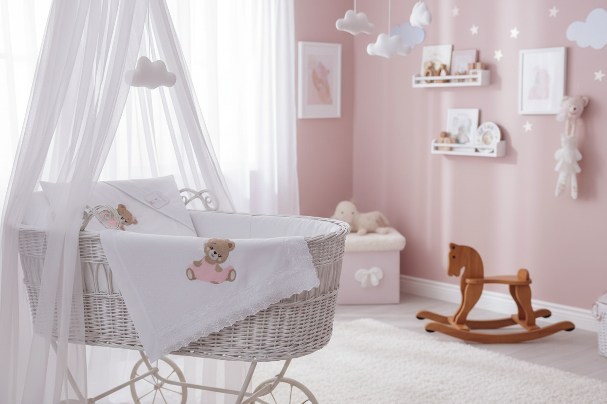Lenzuolino Carrozzina Orsetta - lifestyle nursery
