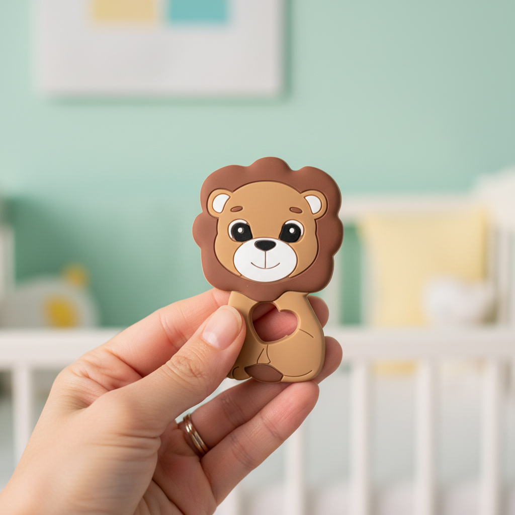 Massaggiagengive leone silicone lifestyle mano mamma