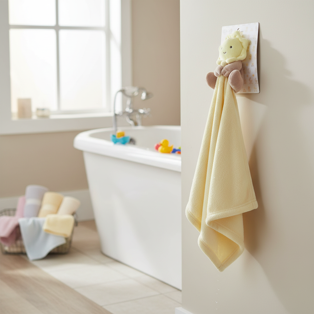 Asciugamano in bagno