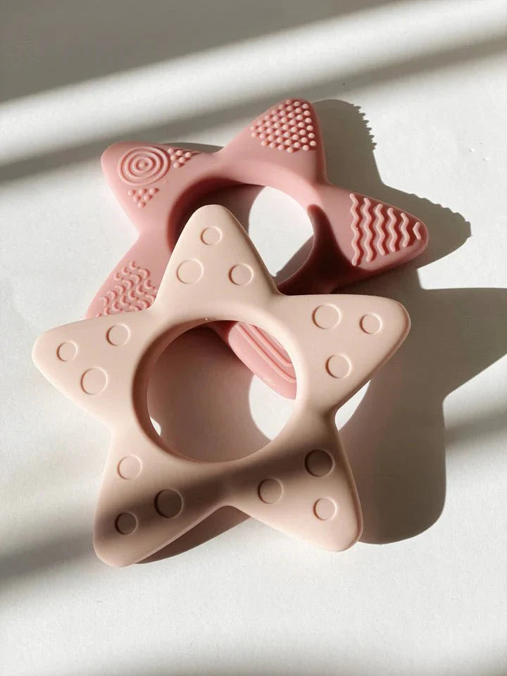 Massaggiagengive Morbido a Forma di Stella | Sollievo Dentizione Sensoriale