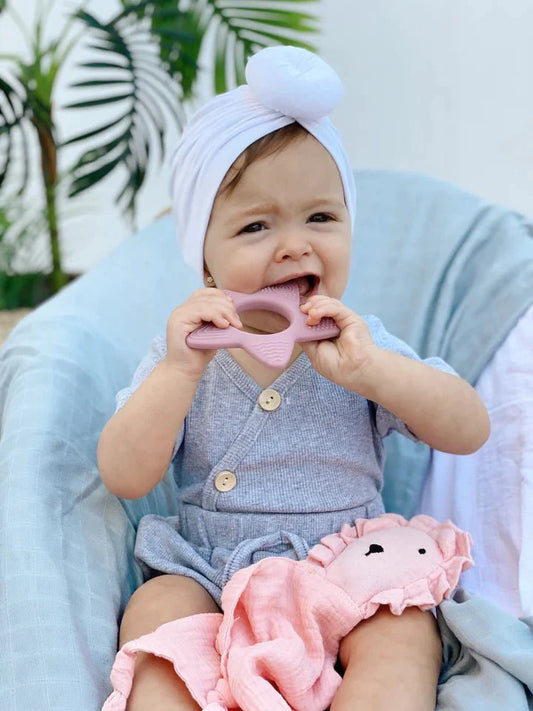 Massaggiagengive Morbido a Forma di Stella | Sollievo Dentizione Sensoriale