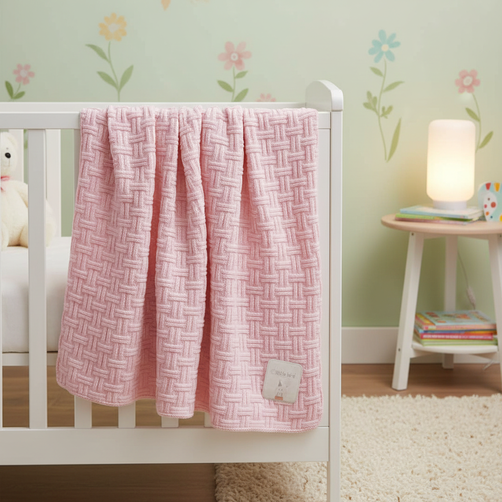 Copertina Griglia Rosa lifestyle culla