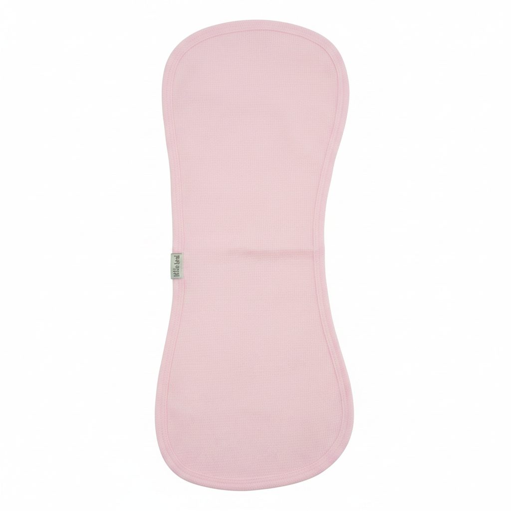 Telospalla rosa aperto su sfondo bianco