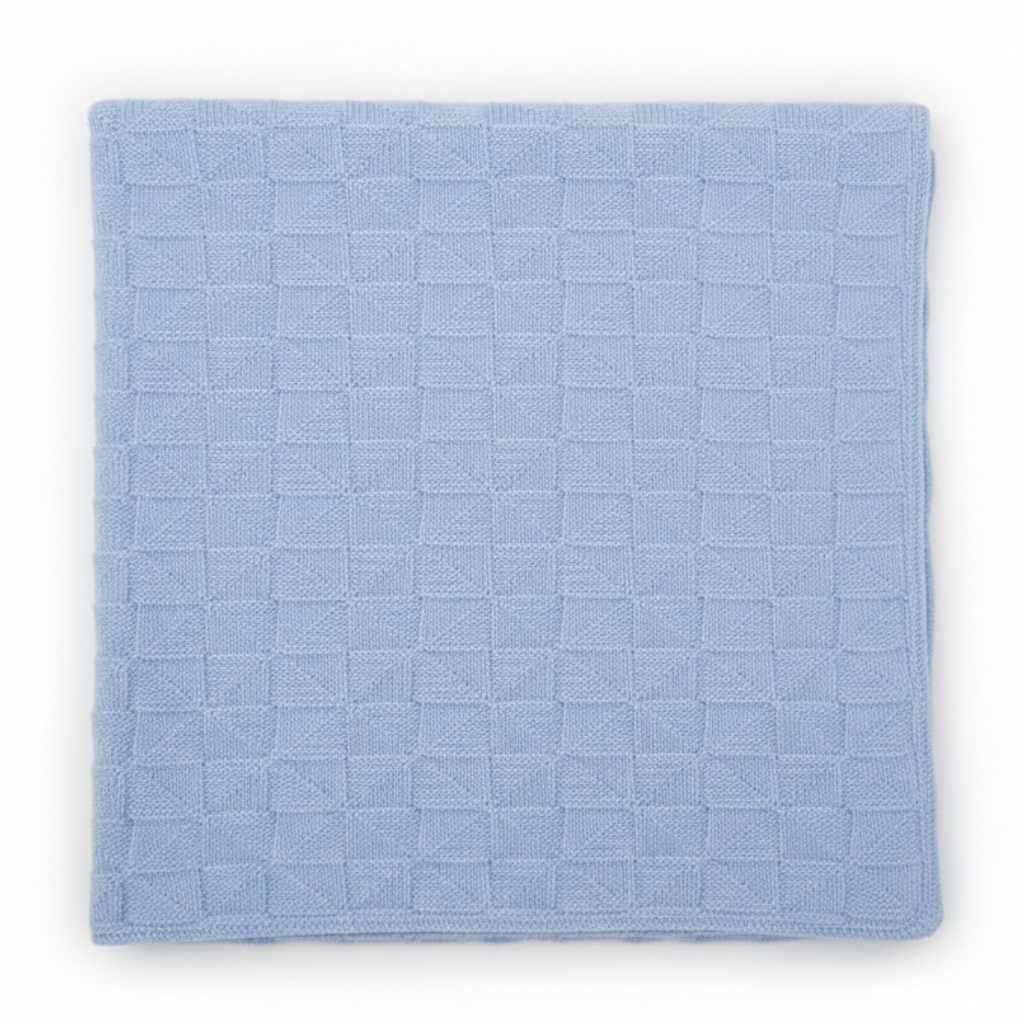 Copertina quadretti celeste sfondo bianco professionale - Little Bird