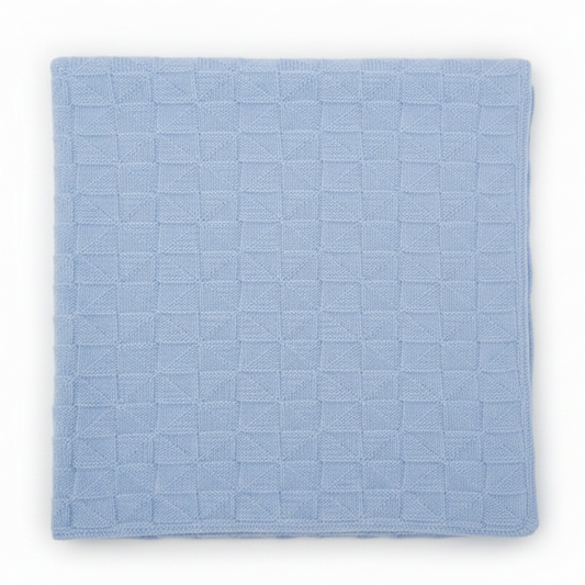 Copertina quadretti celeste sfondo bianco professionale - Little Bird
