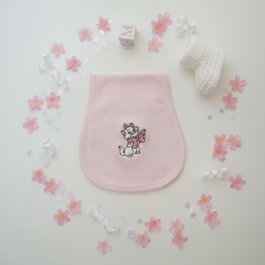 Telospalla rosa Minù Aristogatti flat lay