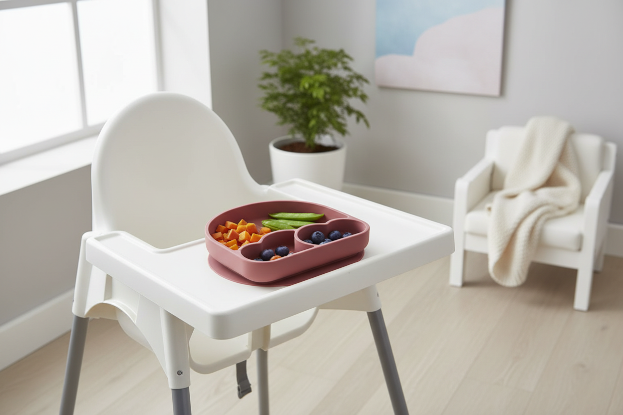 Piatto Arcobaleno lifestyle seggiolone