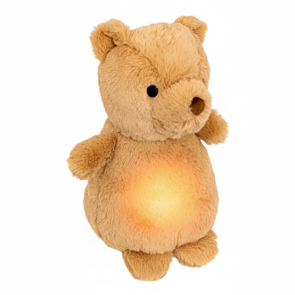 Peluche orsetto musicale e luminoso immagine generata