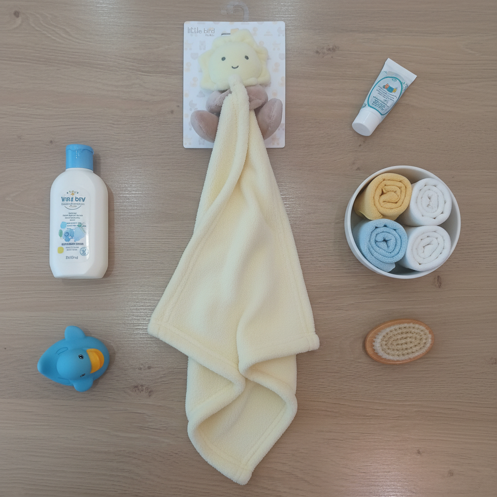 Flatlay asciugamano