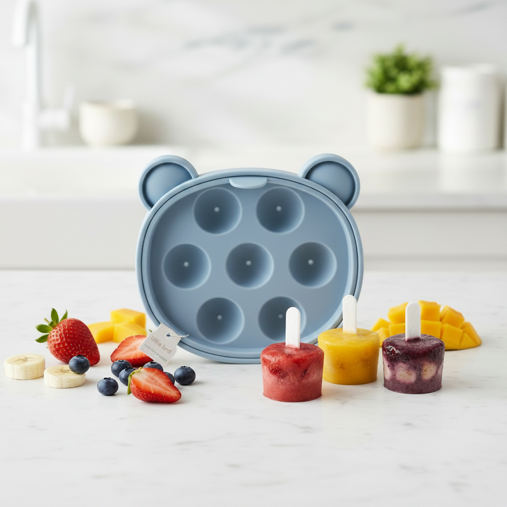 Stampo Ghiacciolini Orsetto Dusty Blue - lifestyle ghiacciolini