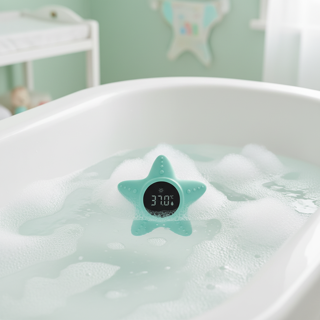 Termometro Little Star Verde lifestyle vaschetta