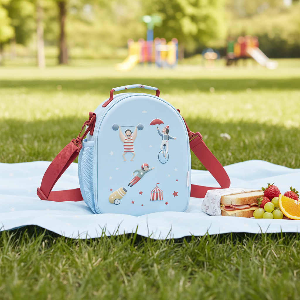 Borsa Termica 3D Circus Show Tutete - lifestyle picnic all'aperto
