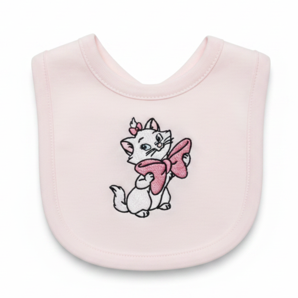 Little Bird - Bavetta Personalizzabile Minù - Ricamata a Mano - Regalo Nascita