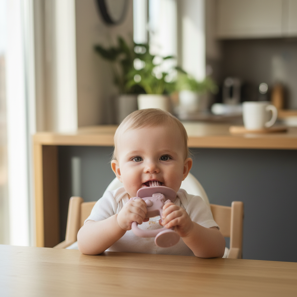 Bambino con spazzolino