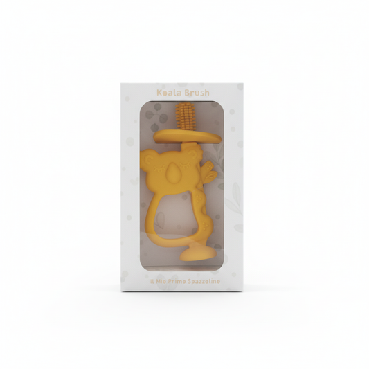 Spazzolino Koala Ocra con packaging