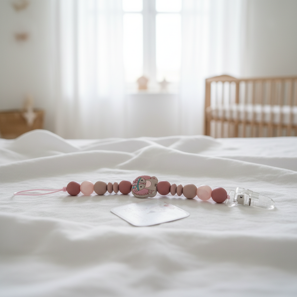 Portaciuccio Riccio Rosa - lifestyle nursery