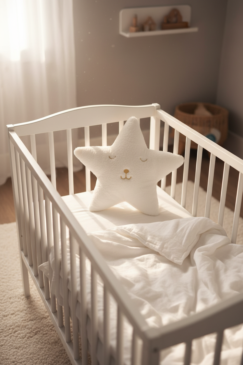 Cuscino Stella lettino nursery