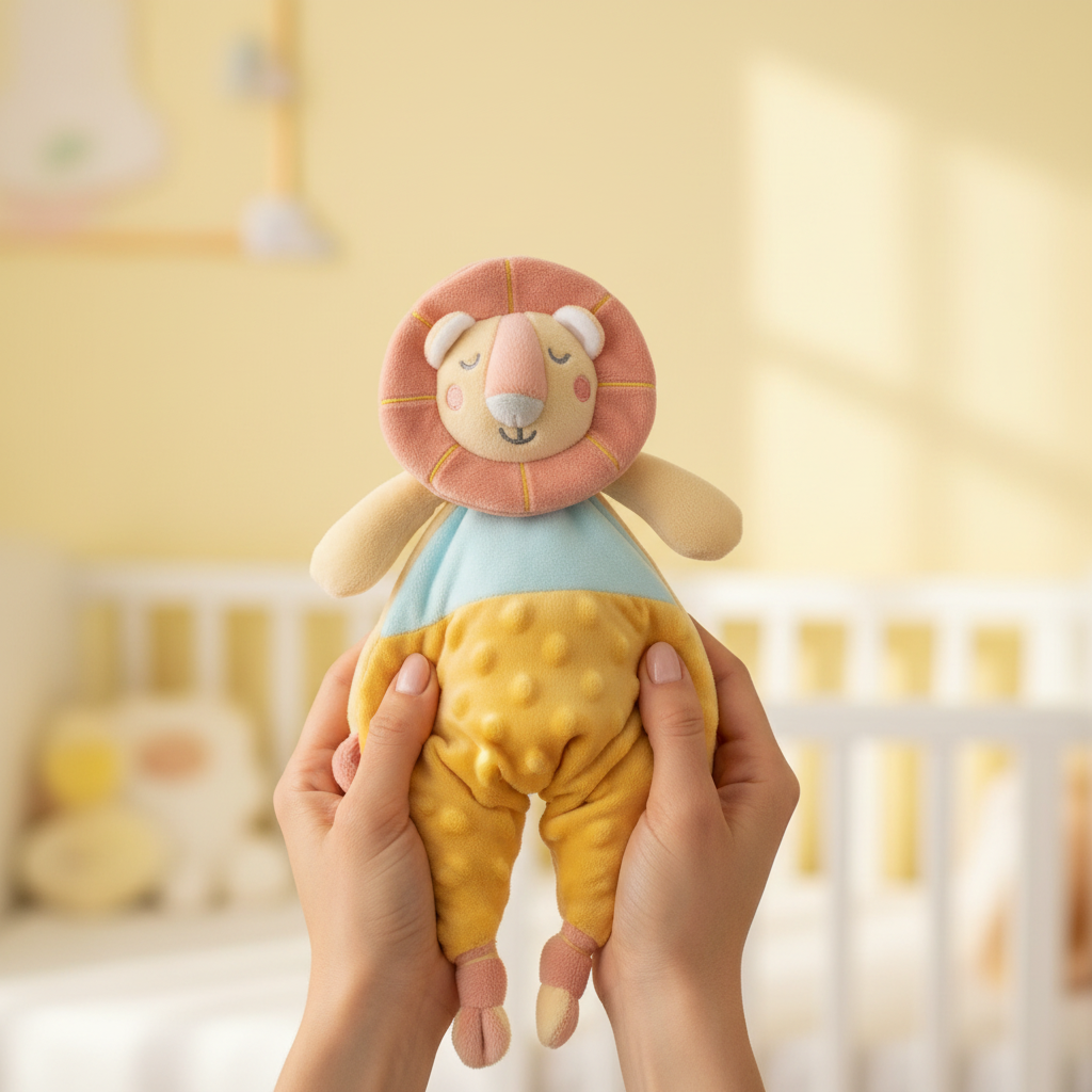 Little Bird - Dou Dou Peluche Leoncino - 100% Anallergico - Regalo Nascita