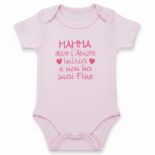 Body rosa sfondo bianco studio - Little Bird