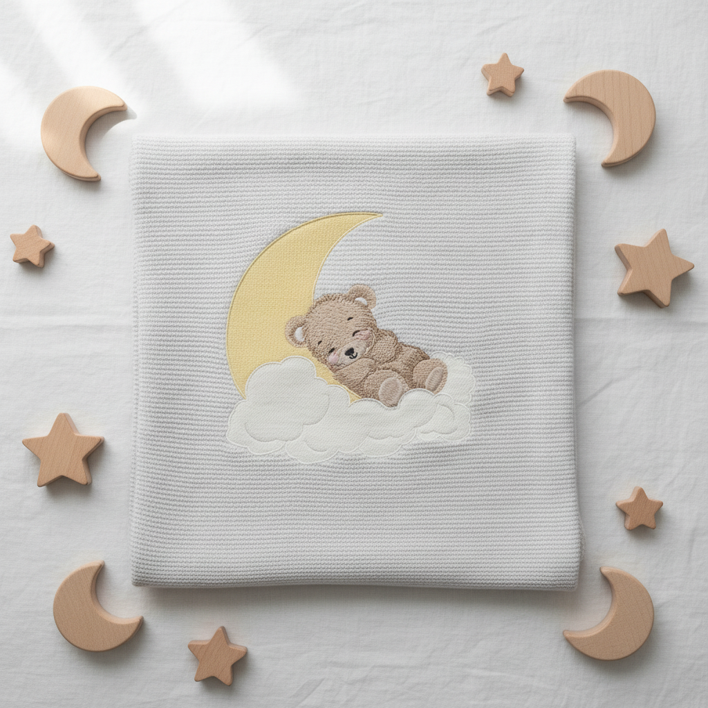 Copertina Orsetto sulla Luna lifestyle flat lay