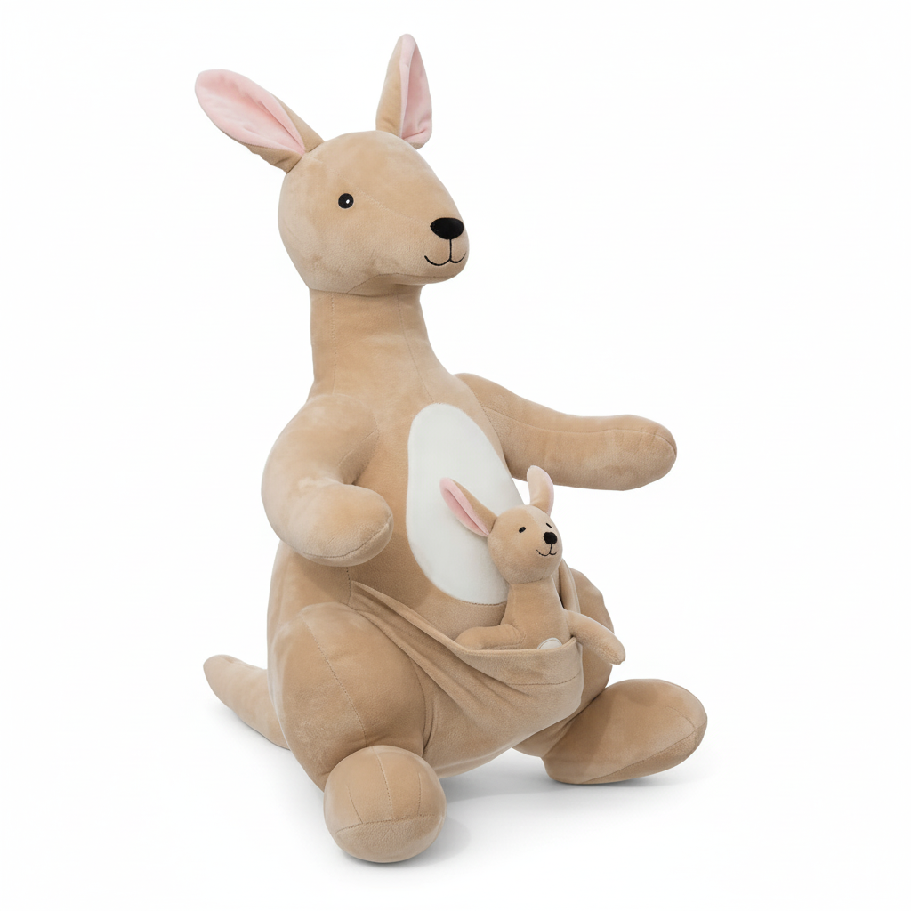 Peluche canguro XL immagine generata
