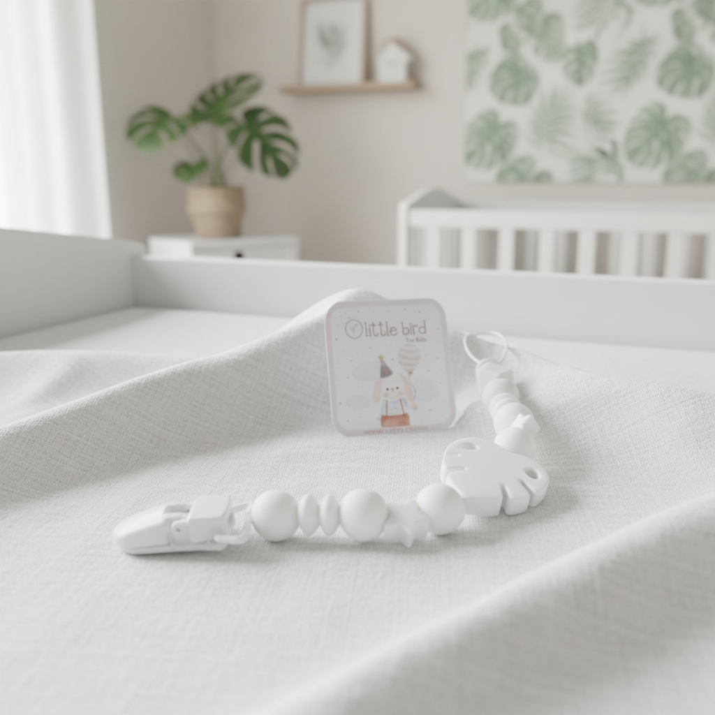 Portaciuccio Foglia Bianco - lifestyle nursery