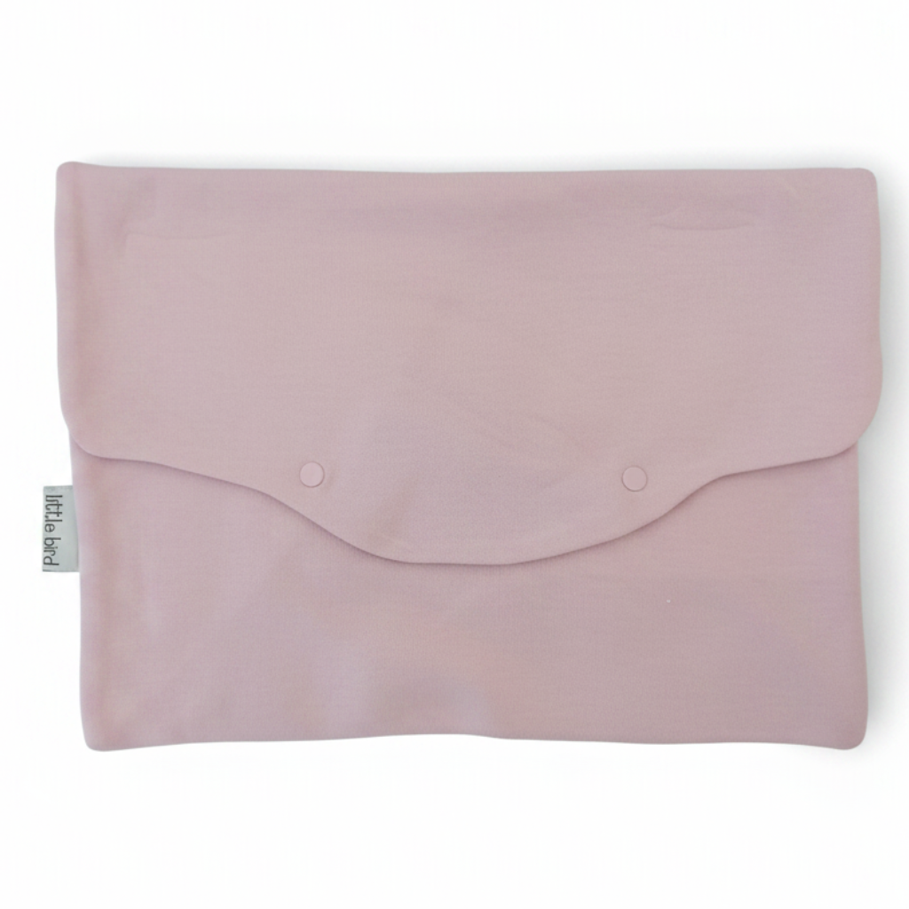 Busta Portatutto Rosa Antico sfondo bianco