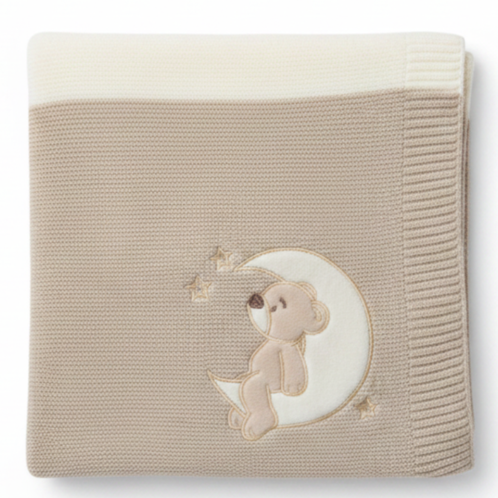 Copertina Orsetto Luna Beige sfondo bianco